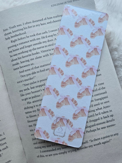Pastries, Paperbacks and Correction Doses Bookmark – French Coquette Diabetic Reader Gift