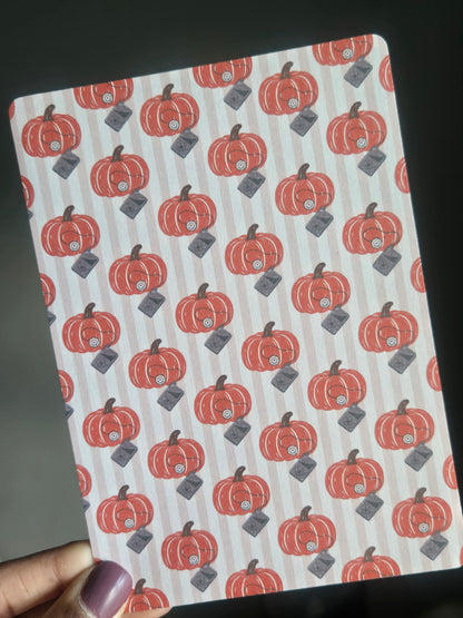 Pump-kin Kindle Insert - Fall Pumpkins & Insulin Pumps Kindle Insert – Autumn Cozy Diabetic Backplate