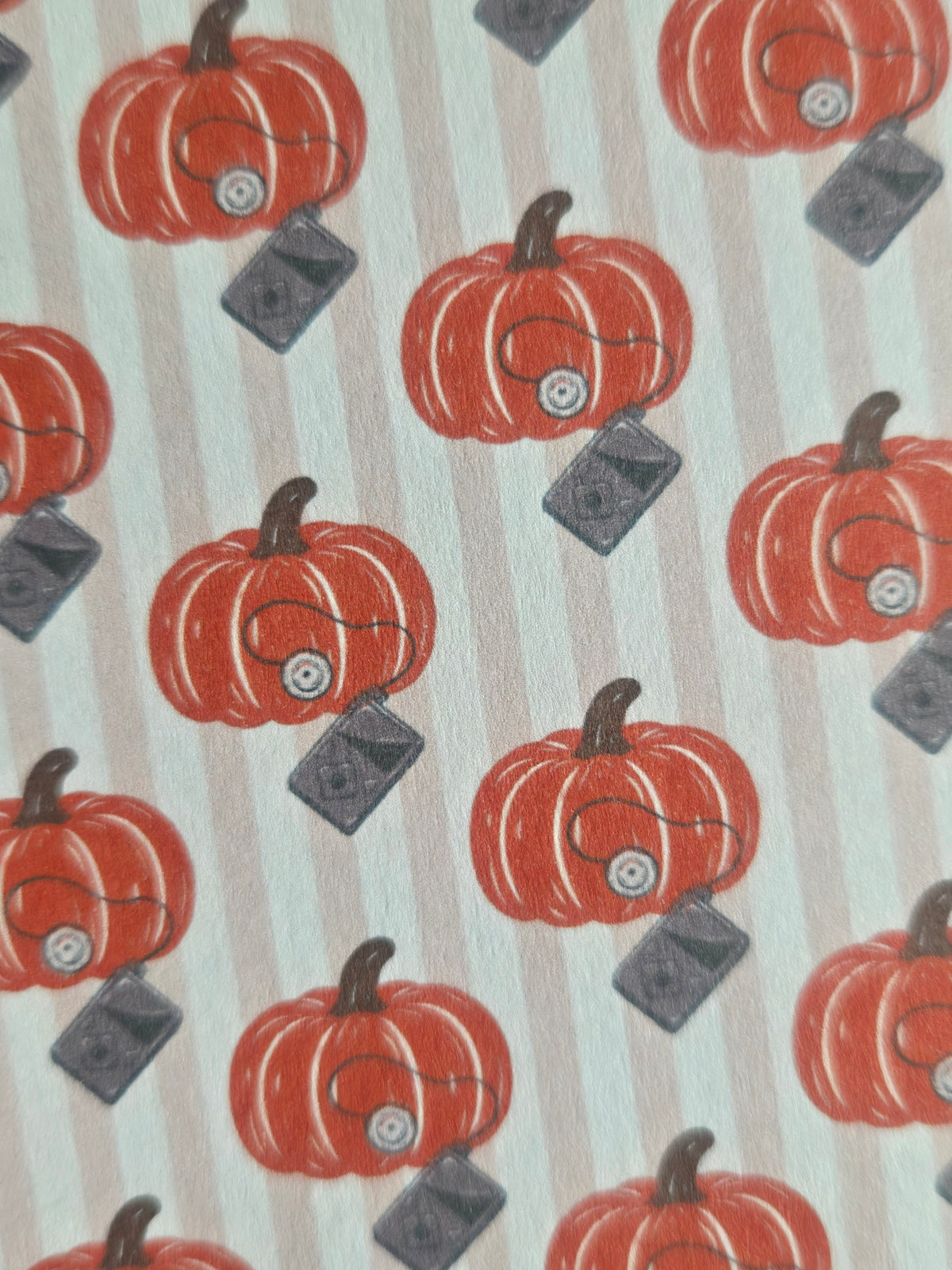 Pump-kin Kindle Insert - Fall Pumpkins & Insulin Pumps Kindle Insert – Autumn Cozy Diabetic Backplate