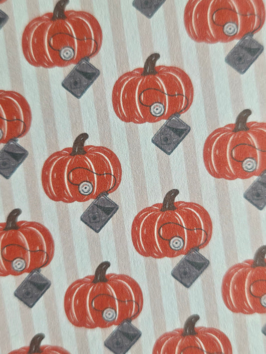 Pump-kin Kindle Insert - Fall Pumpkins & Insulin Pumps Kindle Insert – Autumn Cozy Diabetic Backplate