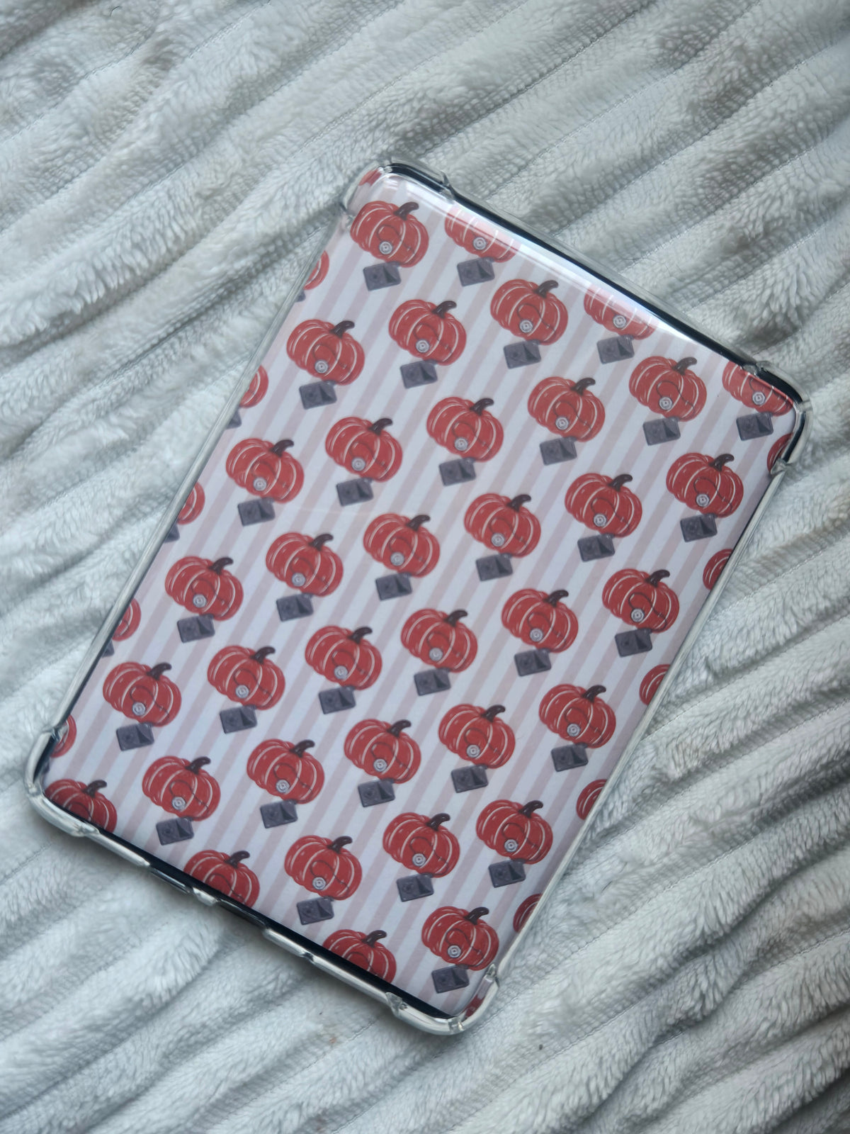 Pump-kin Kindle Insert - Fall Pumpkins & Insulin Pumps Kindle Insert – Autumn Cozy Diabetic Backplate